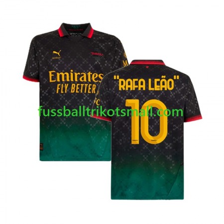 Fußballtrikots AC Mailand RAFA LEAO 10 2024-2025 Kurzarm Fourth trikot kaufen